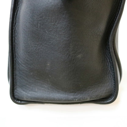 Celine Shoulder Bag Luggage Phantom Black Women's Leather