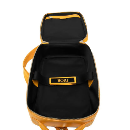 Christian Dior Yellow Leather Sling Bag ()