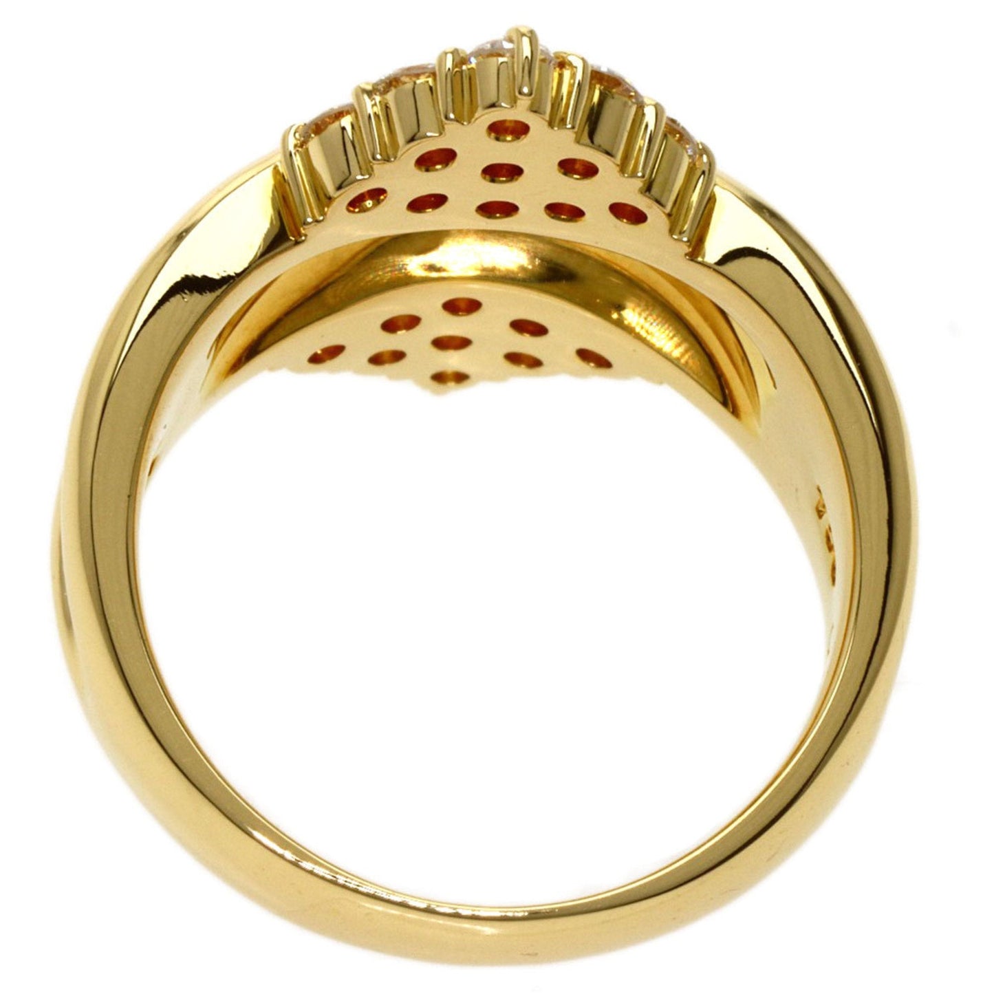 Celine diamond ring K18 yellow gold Ladies