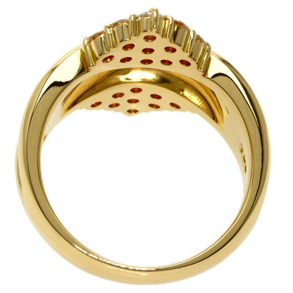 Celine diamond ring K18 yellow gold Ladies