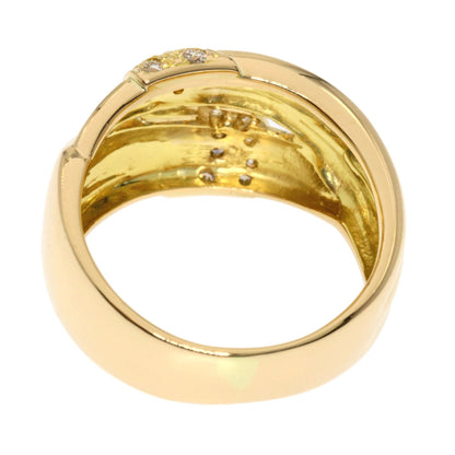 Celine diamond ring K18 yellow gold Ladies