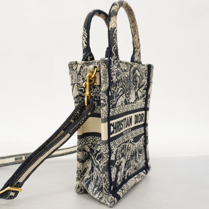 Christian Dior Navy Canvas Handbag ()