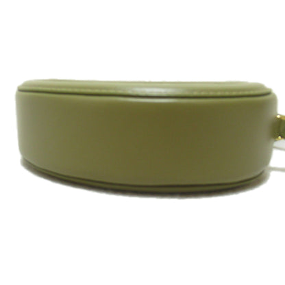 Celine Shoulder Bag Khaki Calfskin [cowhide]