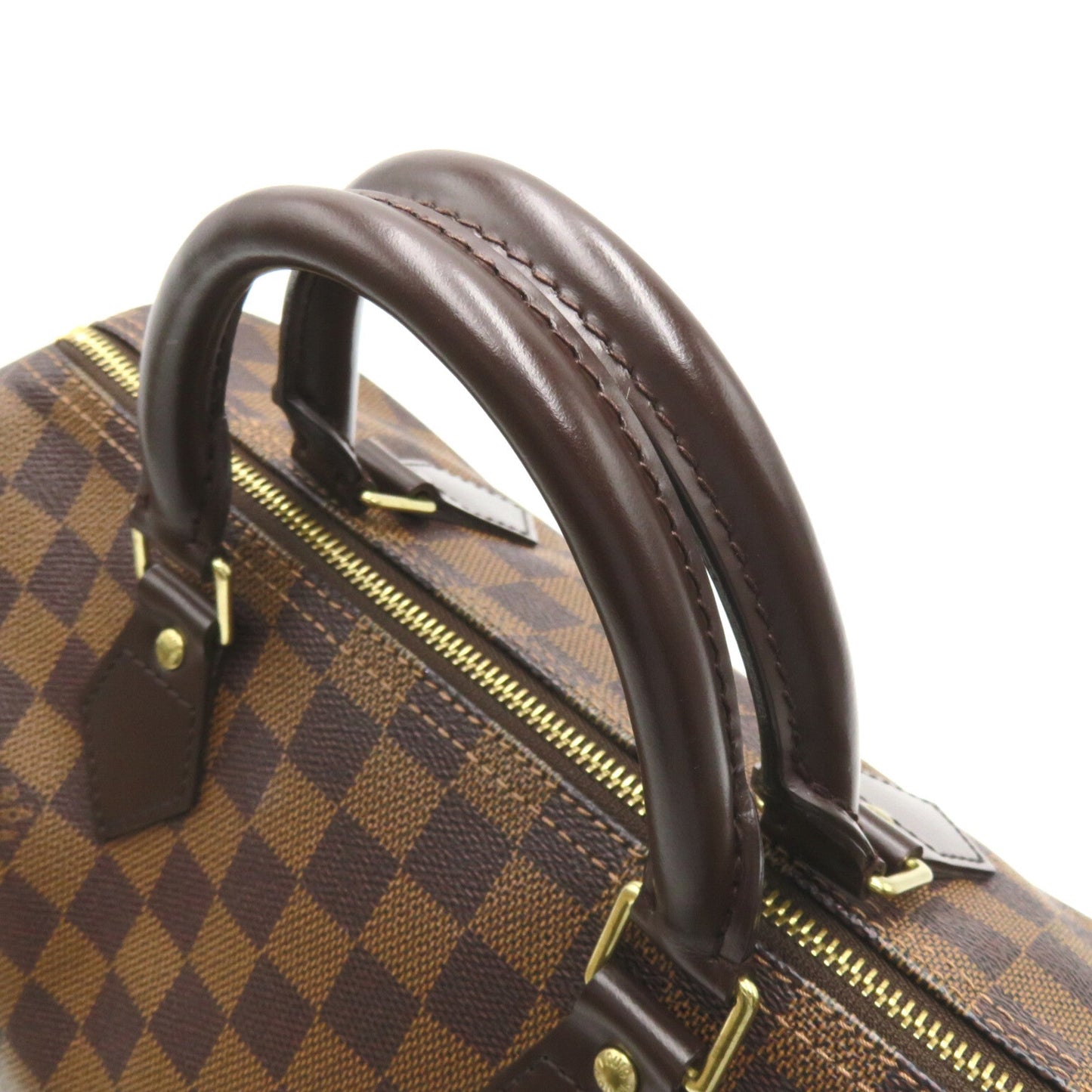 LOUIS VUITTON Speedy 30 Brown Ebene Damier PVC coated canvas N41531