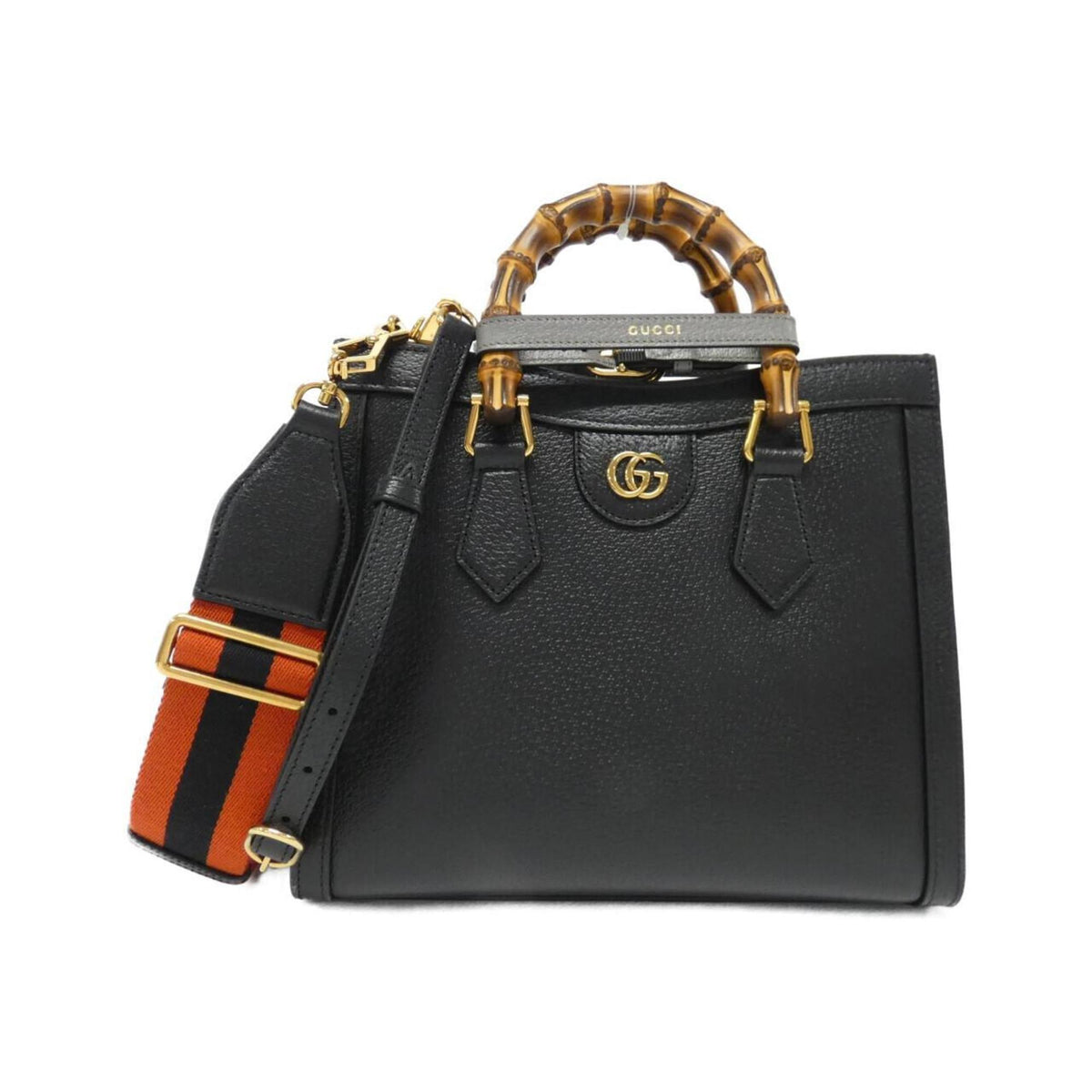 Gucci Black Leather Handbag ()
