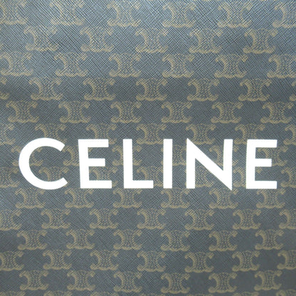 Celine vertical hippo handbag Brown Dark brown PVC coated canvas