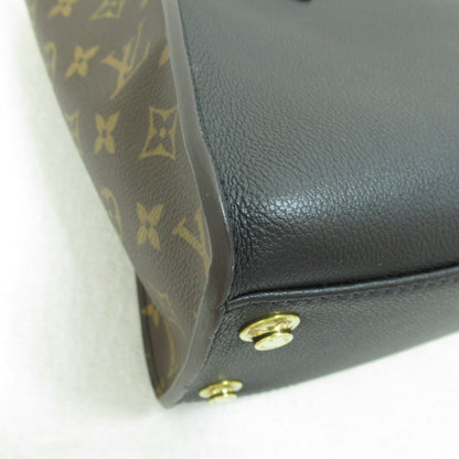 Louis Vuitton On My Side Black Black Monogram PVC coated canvas Calfskin [cowhide] M53823