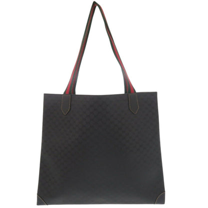 Gucci Black Pvc Tote Bag