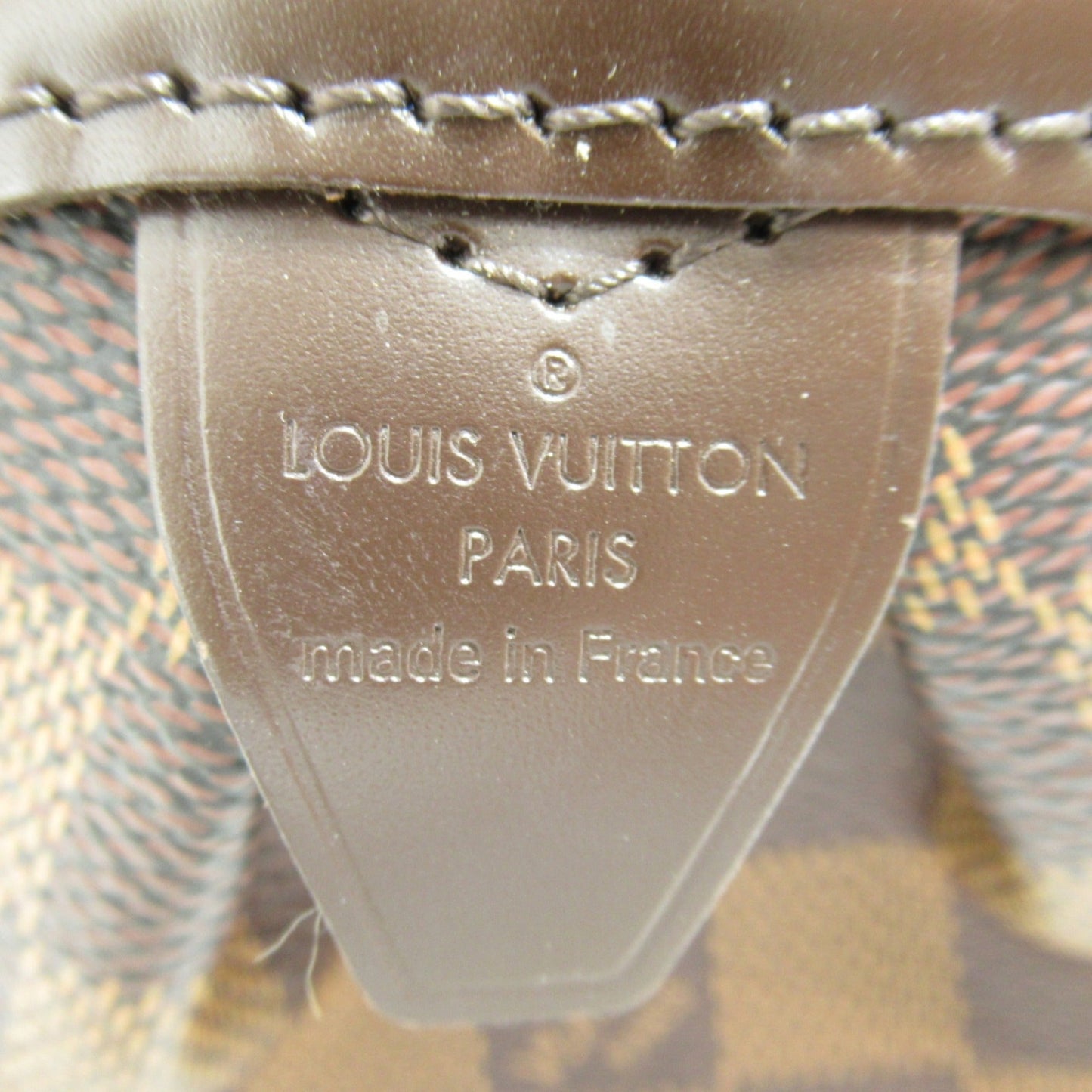 LOUIS VUITTON Rivington PM Brown Ebene Damier PVC coated canvas N41157