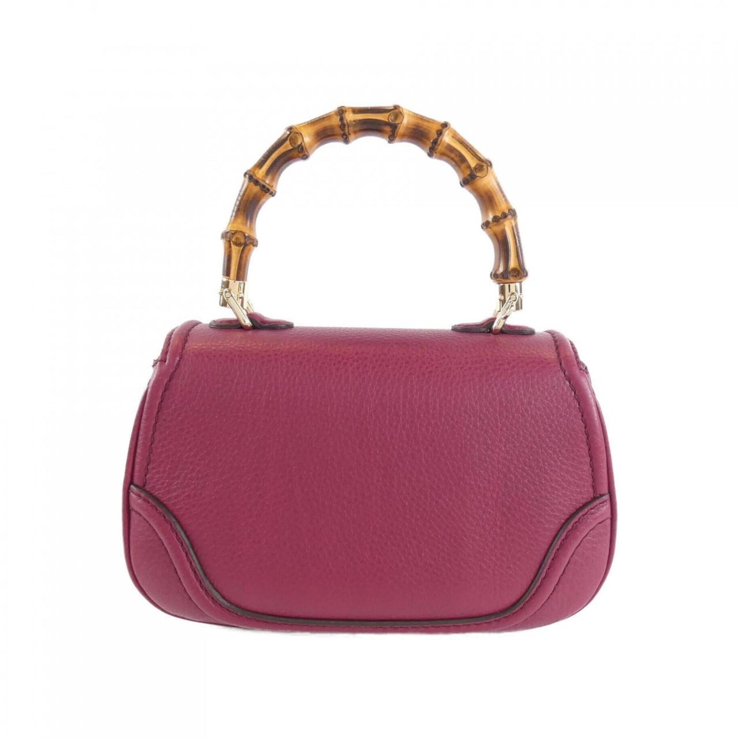Gucci Bordeaux Leather Handbag