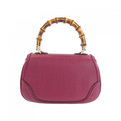 Gucci Bordeaux Leather Handbag
