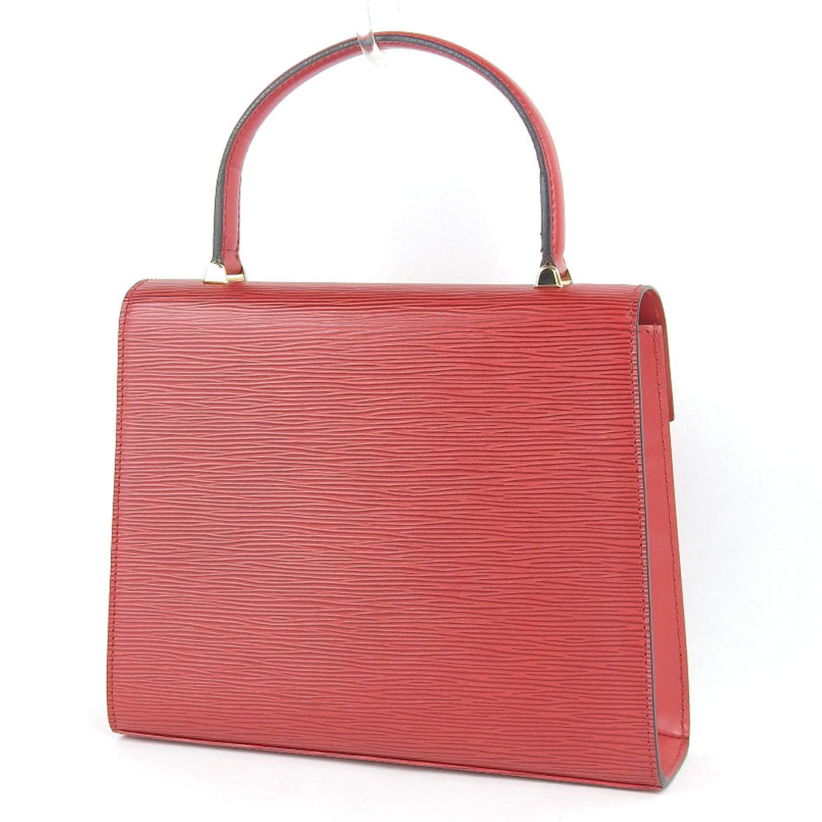 Louis Vuitton Epi Malesherbe Handbag Castilian Red M52377