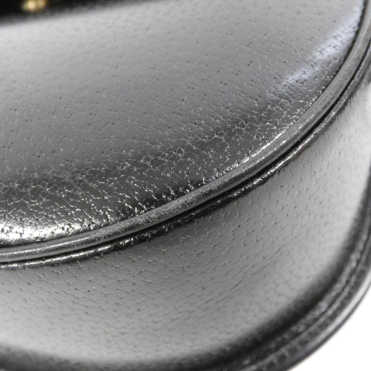 Gucci Black Leather Shoulder Bag