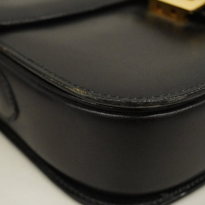 Celine  Shoulder Bag Carriage Metal Fittings Women's Leather Shoulder Bag