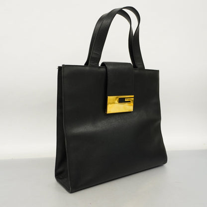 Gucci  Tote Bag Women's Leather Tote Bag Black