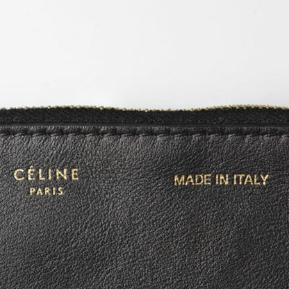 Celine bag drawstring  Seau leather black