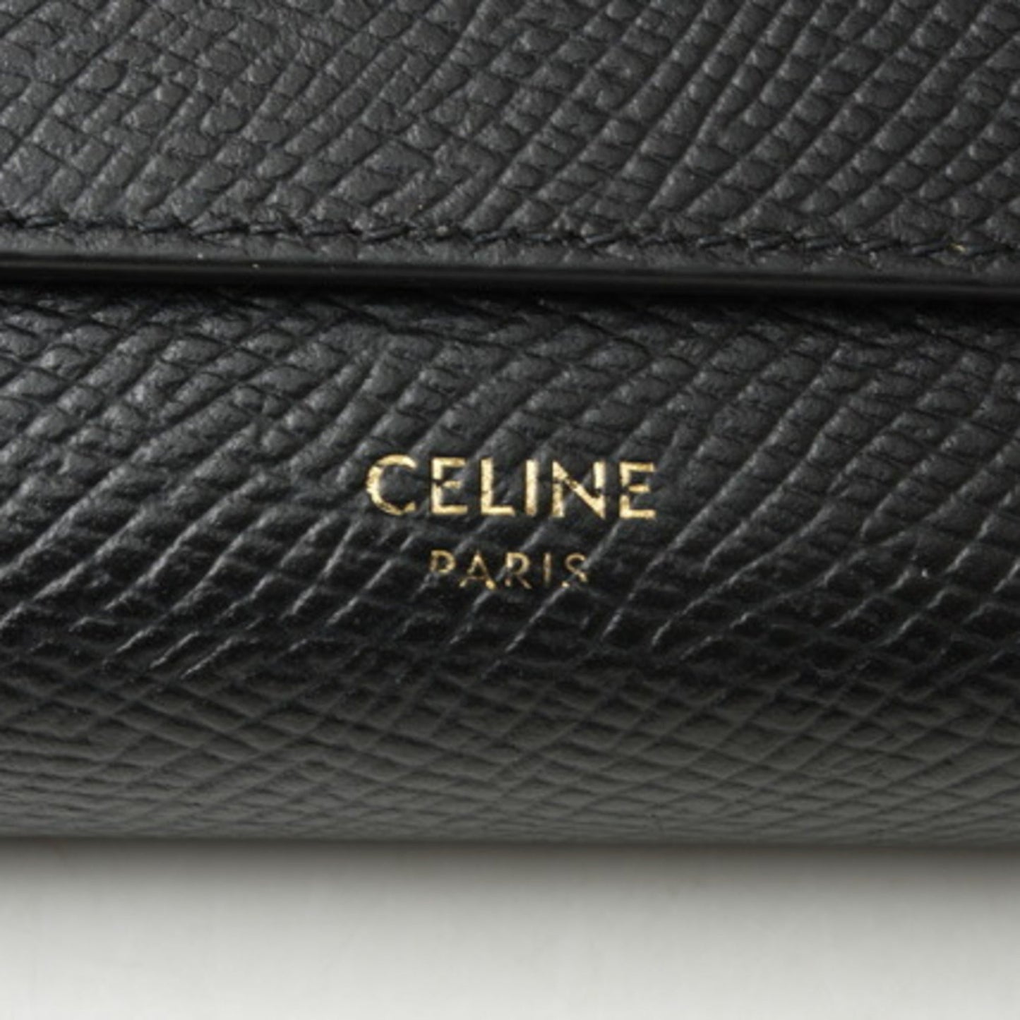 Celine wallet / mini Celine Ladies tri-fold black SMALL TRIFOLD WALLET 10B57 3BEL 38NO BLACK