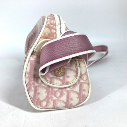 Christian Dior Pink Pvc Leather Pouch Shoulder Bag ()