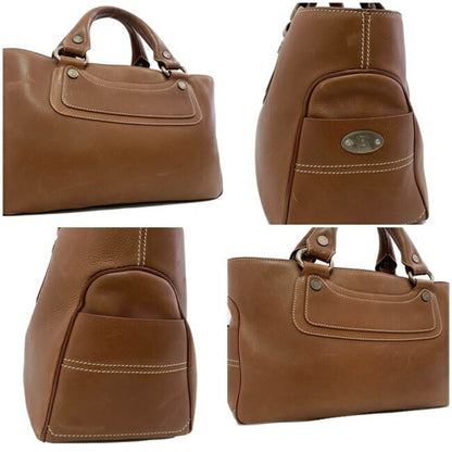 Celine Handbag Boogie Bag Brown 134023SOF Leather Celine Tote Mini Ladies