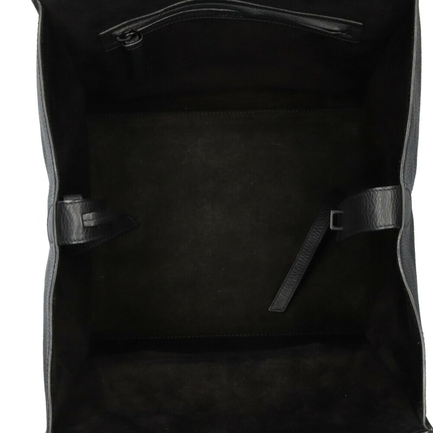 Celine Luggage Phantom Handbag Leather Black Ladies