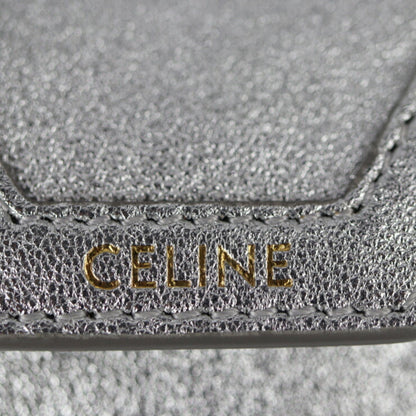 Celine Envelop Airpods Keyring Envelope key ring holder 1GH403DPS.36AG lambskin silver gold metal fittings earphone case