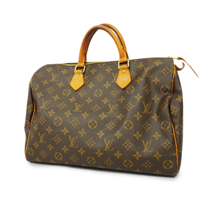 Louis VuittonAuth  Monogram Speedy 35 M41107 Women's Handbag