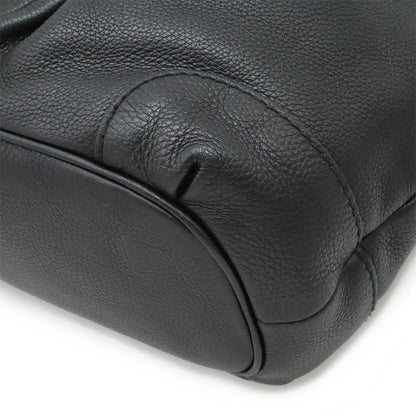 Gucci Sukey Black Leather Handbag Shoulder Bag Tote Bag