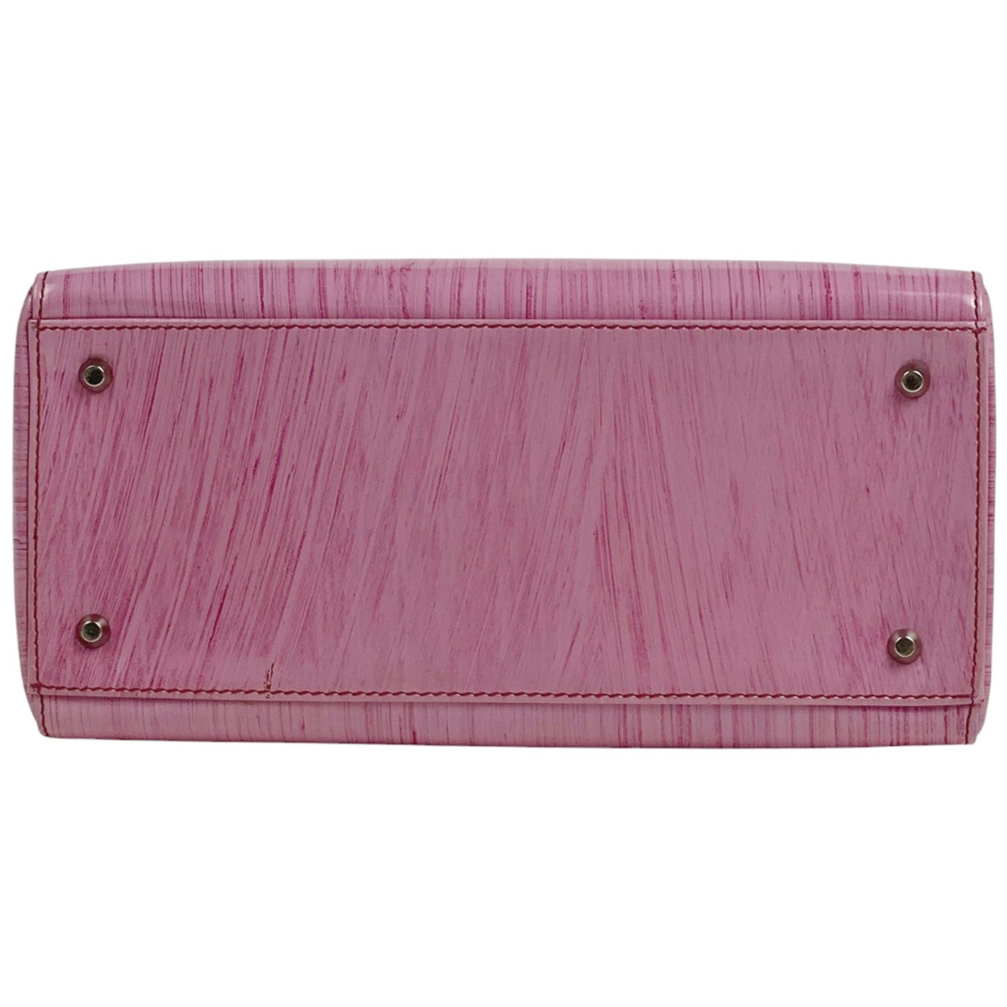 Christian Dior Pink Leather Handbag Shoulder Bag ()