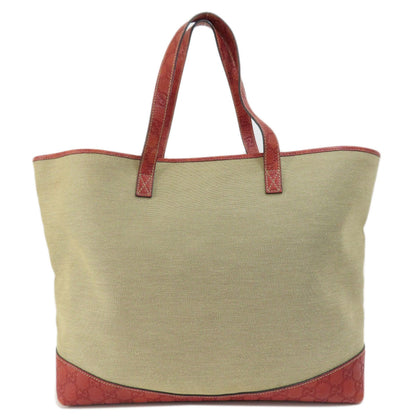 GUCCI 297435 GG Shima Outlet Tote Bag Canvas Ladies