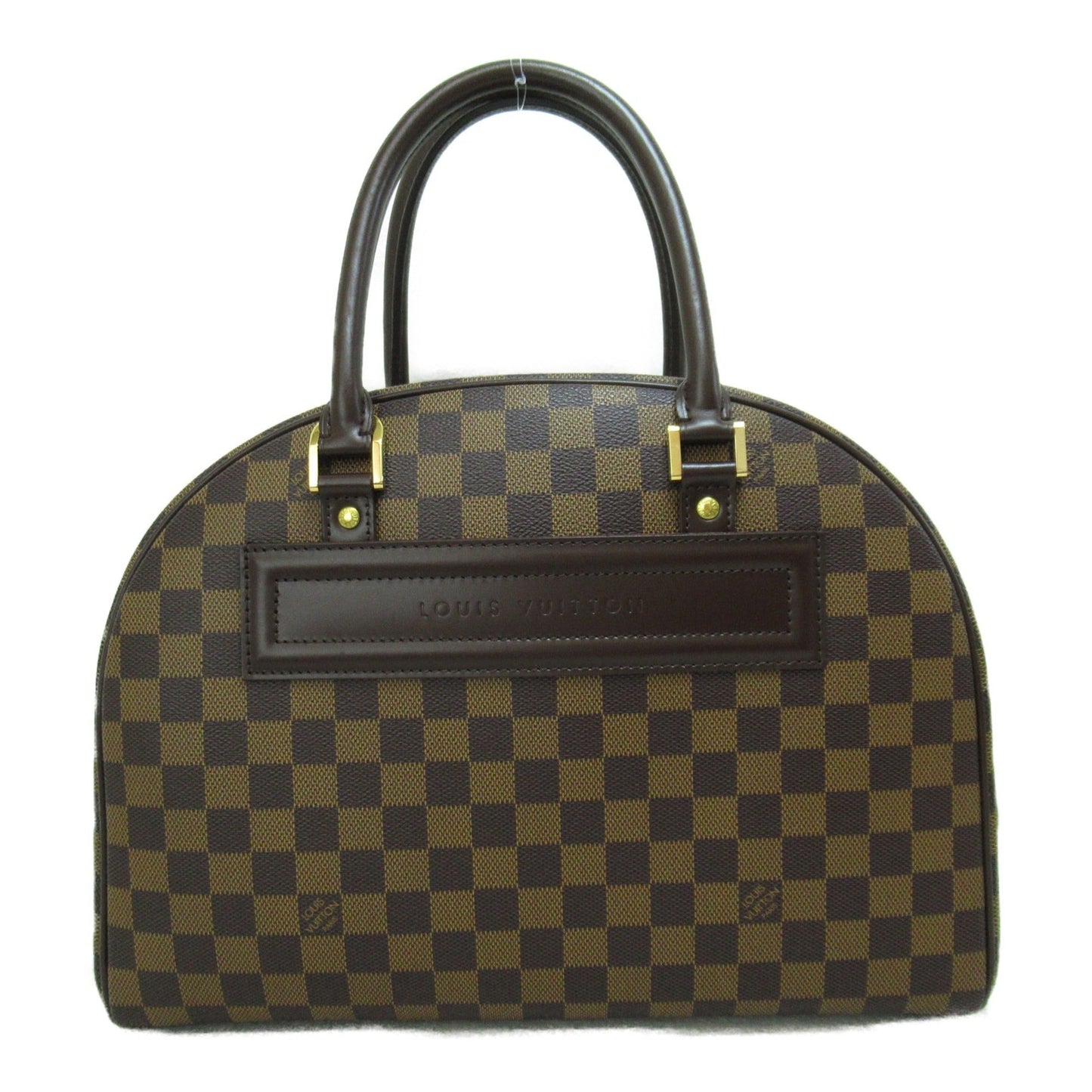 LOUIS VUITTON Nolita Brown Ebene Damier PVC coated canvas N41455