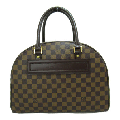 LOUIS VUITTON Nolita Brown Ebene Damier PVC coated canvas N41455