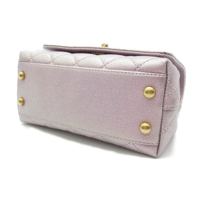 CHANEL 2wayShoulder Bag Pink Caviar Skin [Grained Calf] AS2215