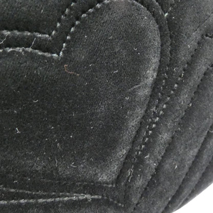Gucci Gg Marmont Black Velvet Shoulder Bag