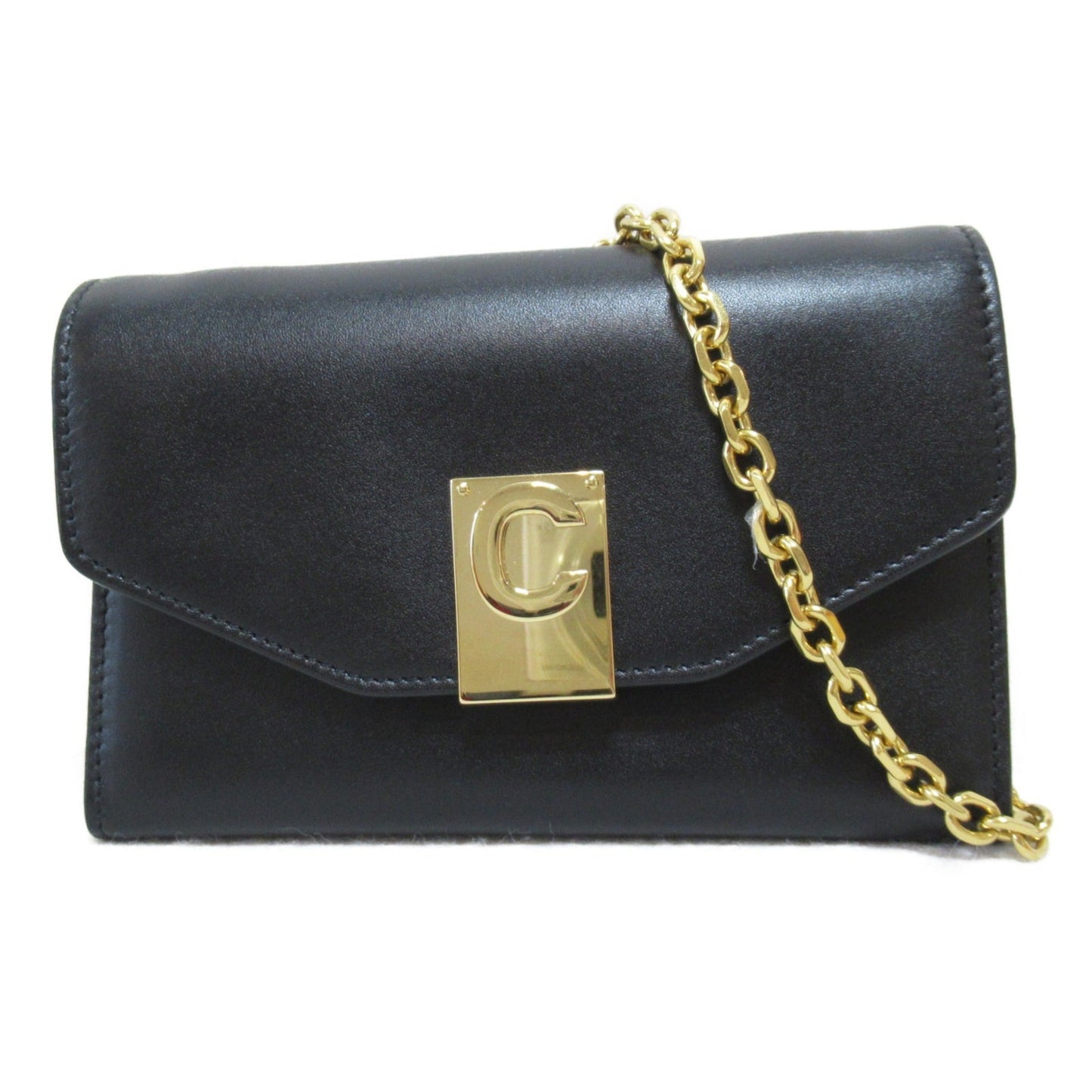 Celine Phone folder Black leather 10C543BLJ38NO