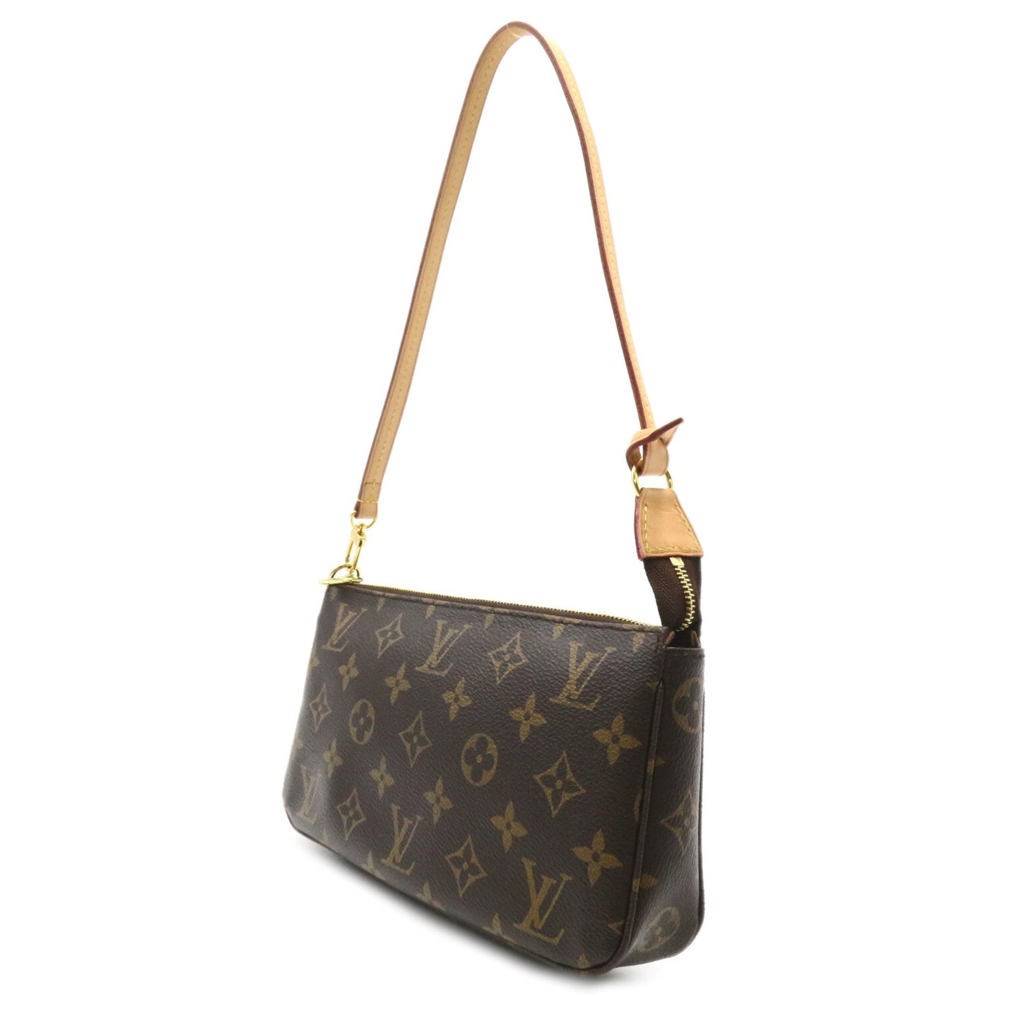 LOUIS VUITTON Pochette Accessoires Brown Monogram PVC coated canvas M40712