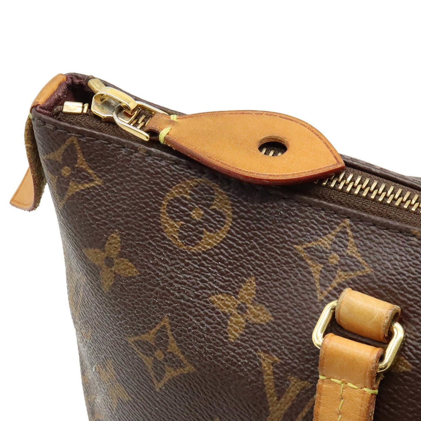 LOUIS VUITTON Monogram Jena PM Tote Bag Shoulder M42268