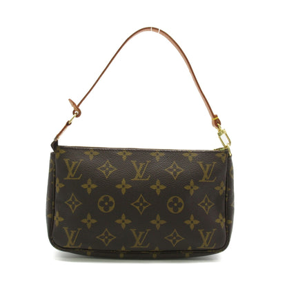 LOUIS VUITTON Pochette Accessoires Accessory Pouch Brown Monogram PVC coated canvas M51980