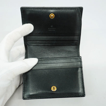 Gucci Black Leather Wallet (Bi-Fold)