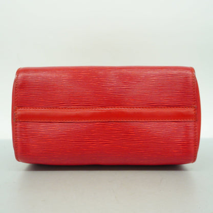LOUIS VUITTONAuth  Epi Speedy 25 M43017 Women's HandBag Castilian Red