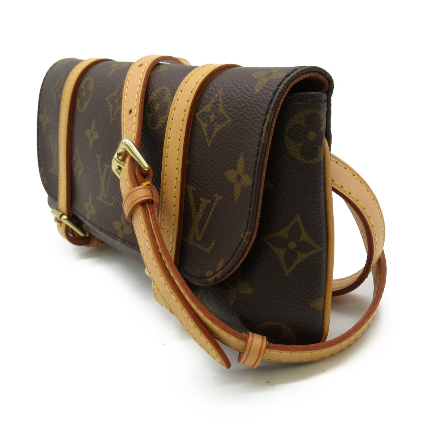 Louis Vuitton Pochette Marrell Brown Monogram PVC coated canvas M51159