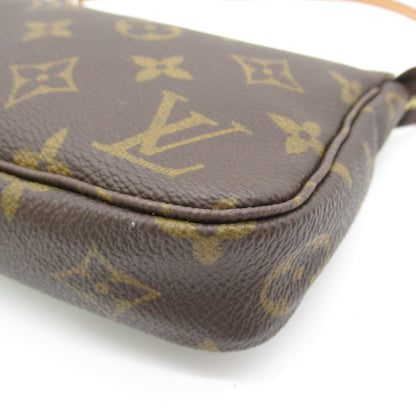 Louis Vuitton Pochette Accessoires Accessory Pouch Brown Monogram PVC coated canvas M51980