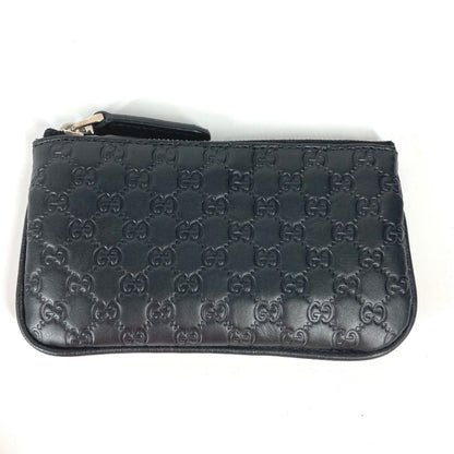 Gucci Black Leather Coin Purse/Coin Case ()