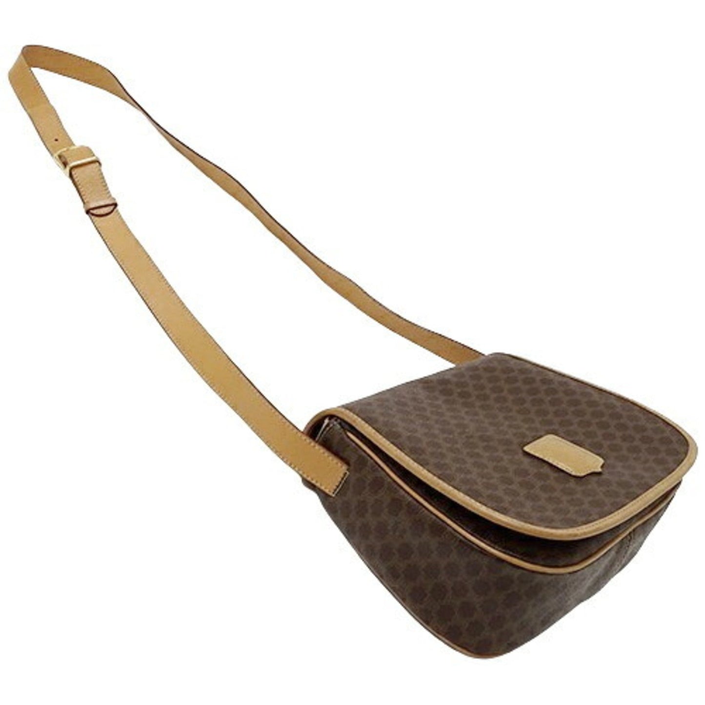 Celine Bag Women's Shoulder Macadam Brown Crossbody