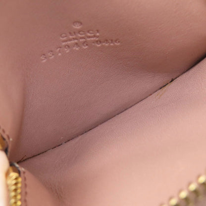Gucci Beige Patent Leather Coin Purse/Coin Case