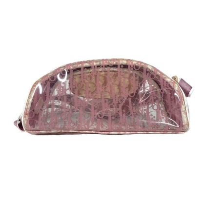 Christian Dior Pink Pvc Leather Pouch Shoulder Bag ()