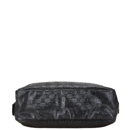 Gucci Black Pvc Leather Shoulder Bag