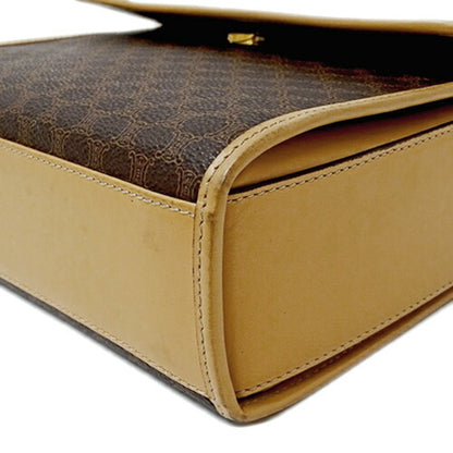 Celine Bag Ladies Handbag Macadam Circle Brown