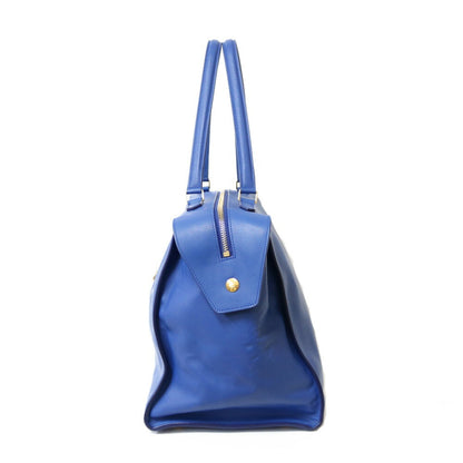 Celine Shoulder Bag Blue Ladies Leather