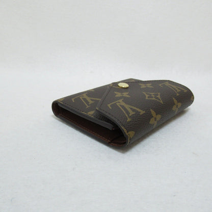 LOUIS VUITTON Portefeiulle Tri-Fold Wallet Brown Monogram PVC coated canvas M62472