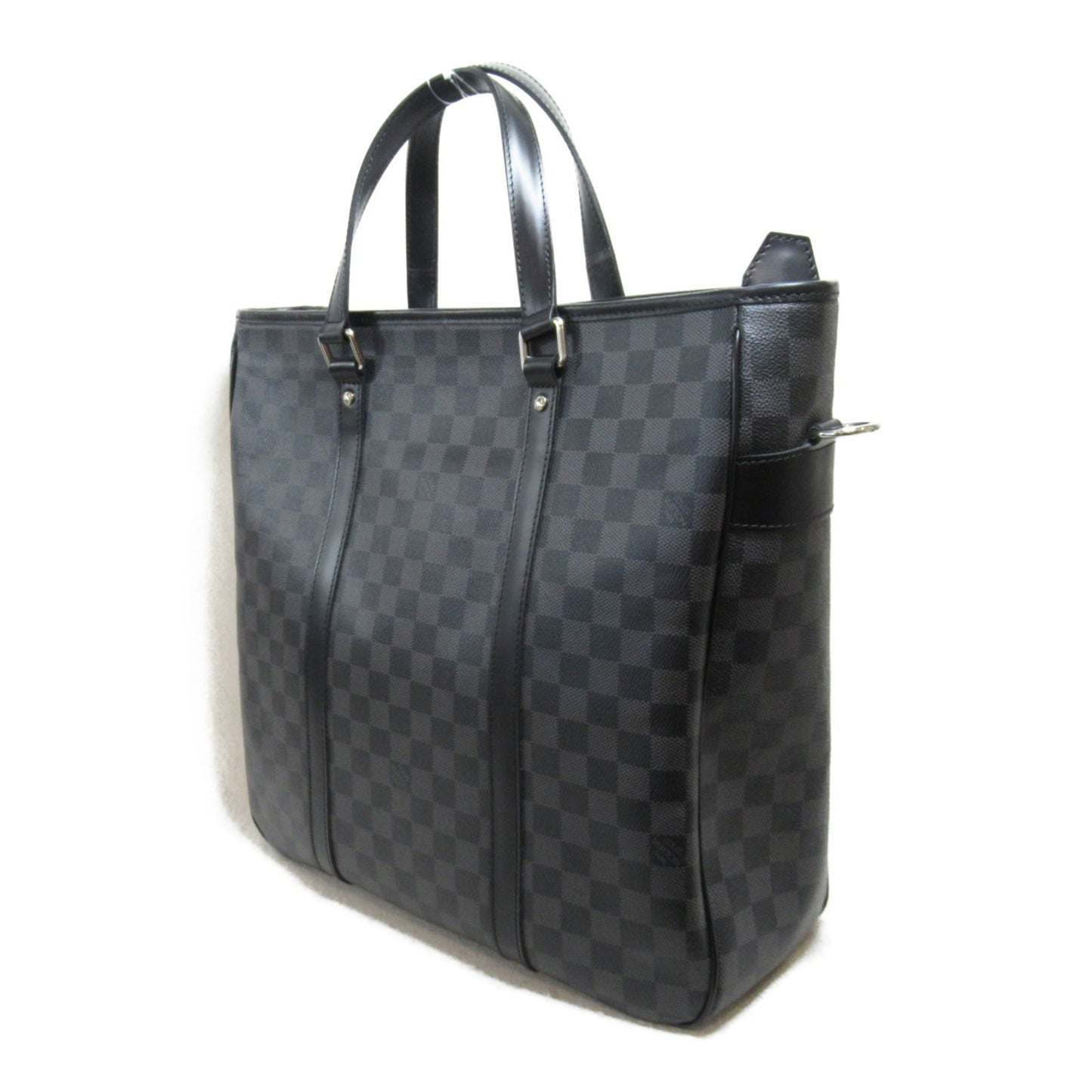 LOUIS VUITTON Tadao PM business bag Tote Bag Gray Damier graphite PVC coated canvas N41259